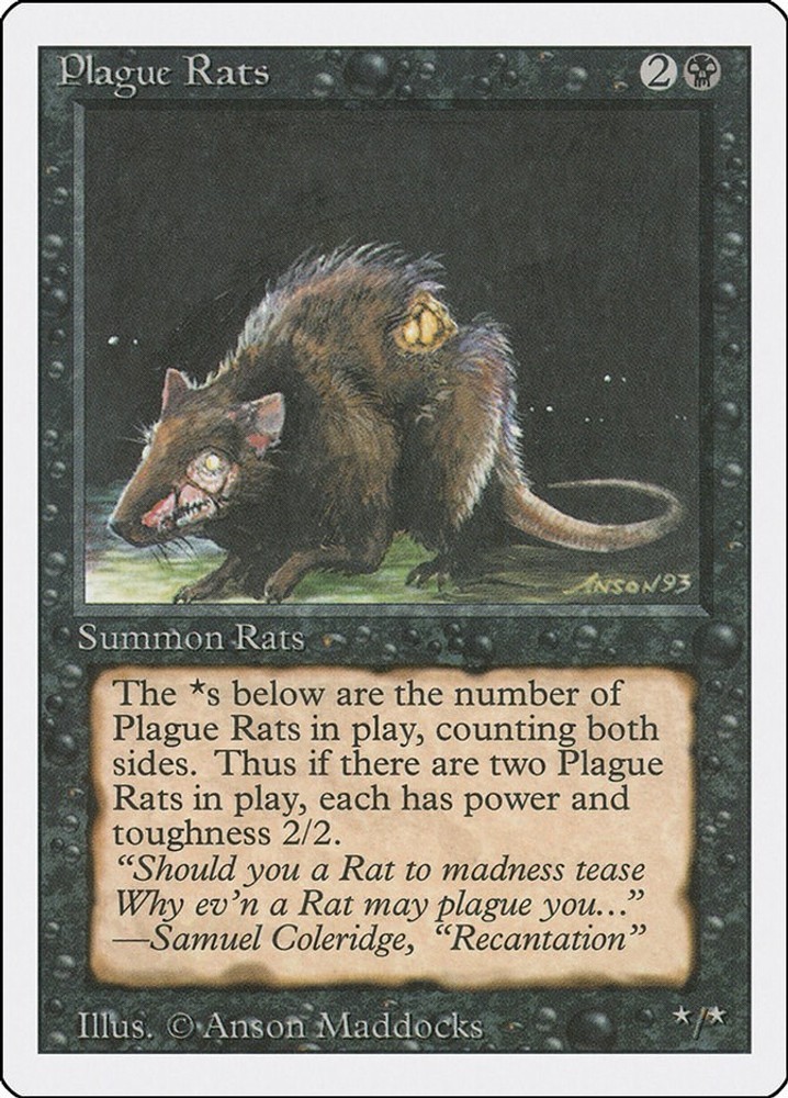 NM - Plague Rats 3ED - 123 Revised Edition