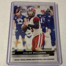 Leaf 2022 Pro Set Draft Caleb Williams #PS-04 NCAA Football Card Bears Sooners