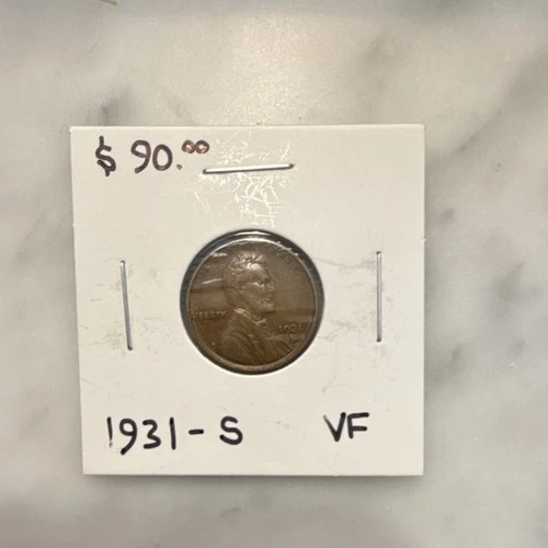 1931-S Lincoln Wheat Cent VF