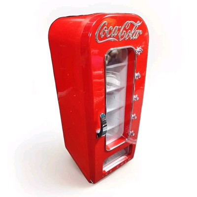 Retro Koolatron Coca-Cola Design Push Button Vending Machine Mini