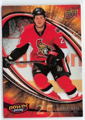 2008-09 Upper Deck Power Play Box Set #200 Chris Neil - Ottawa Senators