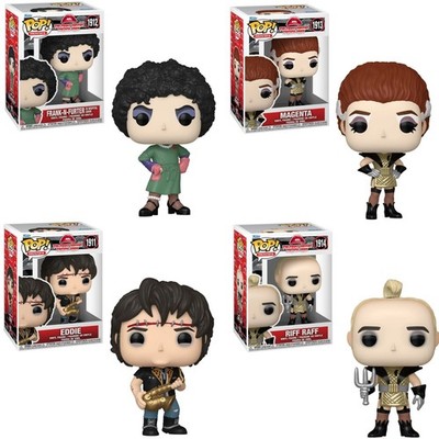Rocky Horror Picture Show Set of 4  Wave 2 Funko POP! - EXCELLENT - IN HANDS!