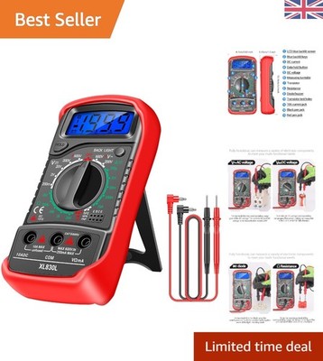 Genaues Spannungs-, Strom- und Widerstandsmultimeter mit Silikonhülle