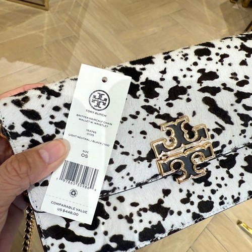 Tory Burch Britten Cadena Billetera Muñequera 153795 Becerro - Imagen 12 de 12