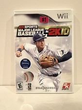 MLB 2K10 - Nintendo Wii - CIB Complete - Tested