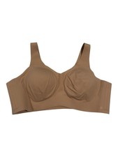 Honeylove Seamless V-Neck Pullover Bra In Sand Wireless Nude Women's Size 2X