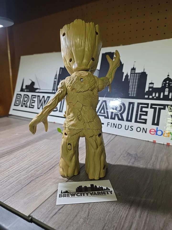 Figura Juguete Marvel Baby Groot Guardianes de la Galaxia Vol 2 Dancing Talking 11" Foto 3 de 4