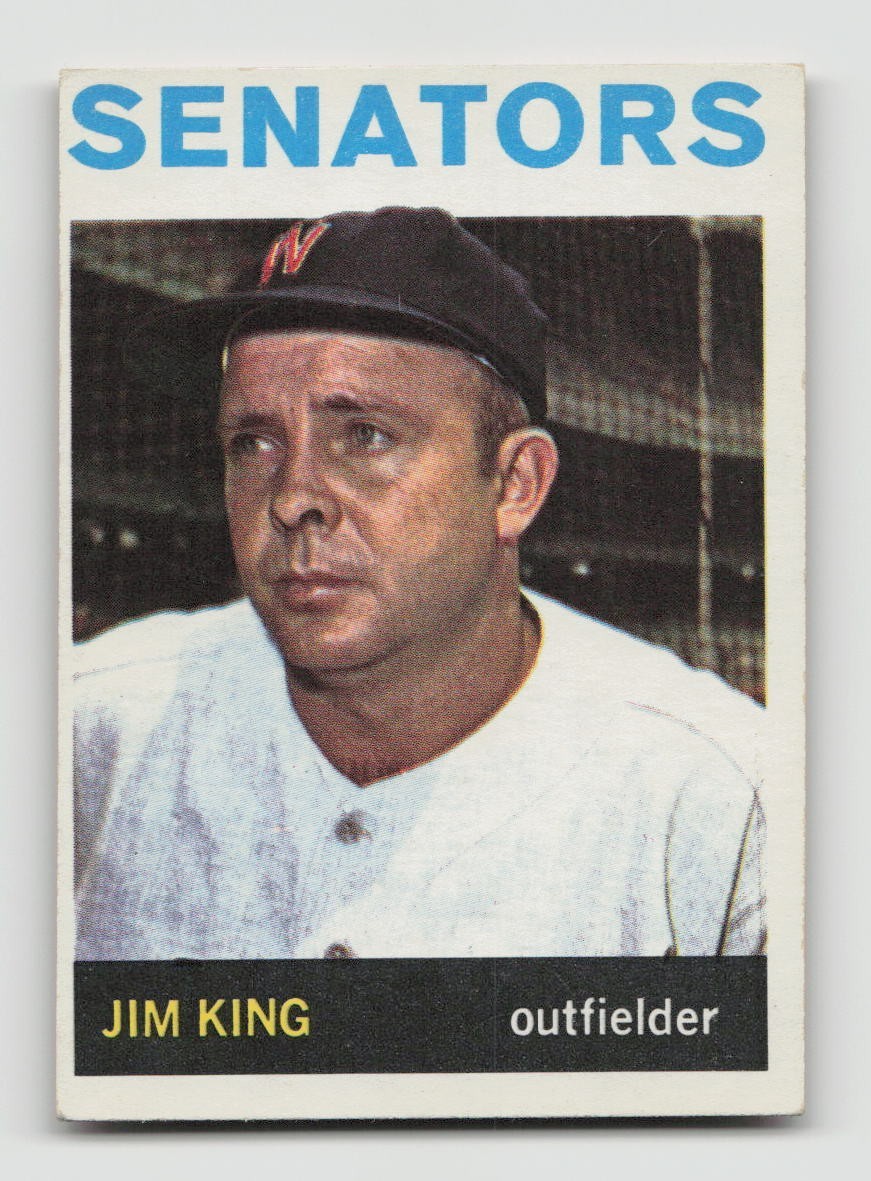 1964 TOPPS #217 JIM KING EX *Hot Corner Vintage*