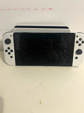 Nintendo Switch OLED Model Handheld Console with White Joy-Con Controllers