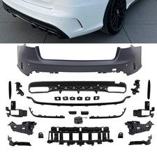 Sport Sto&szlig;stange hinten Duplex f&uuml;r Mercedes C-Klasse C205 Kombi au&szlig;er AMG C63