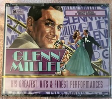 SEALED His Greatest Hits & Finest Performances CD Box Set By Glen Miller SEALED His Greatest Hits & Finest Performances CD Box Set By Glen Miller