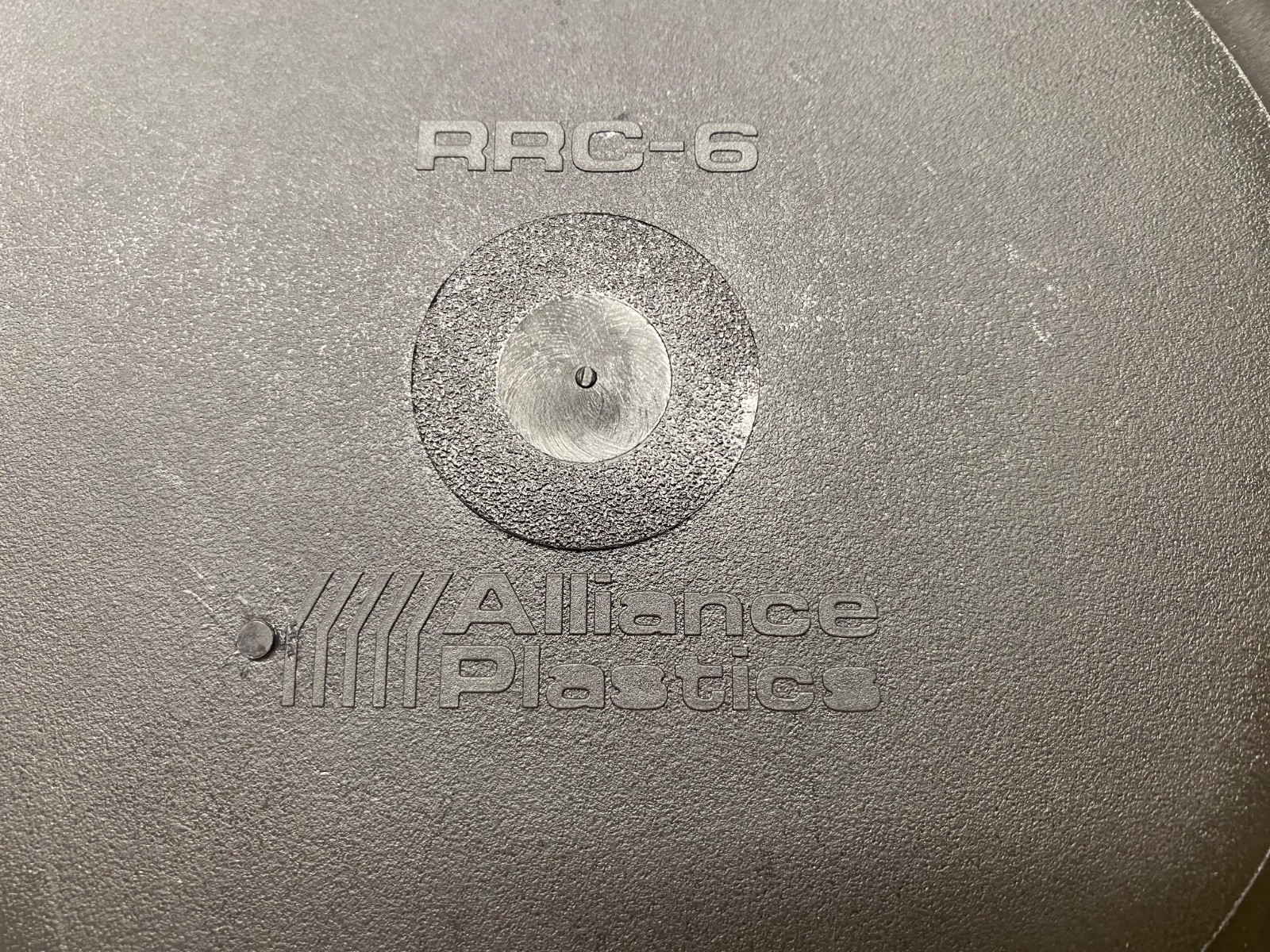 ( 100 ea. )ALLIANCE PLASTICS CLOSED END 6" PIPE CAPS. RRC-6. POST CAP , PET BOWL
