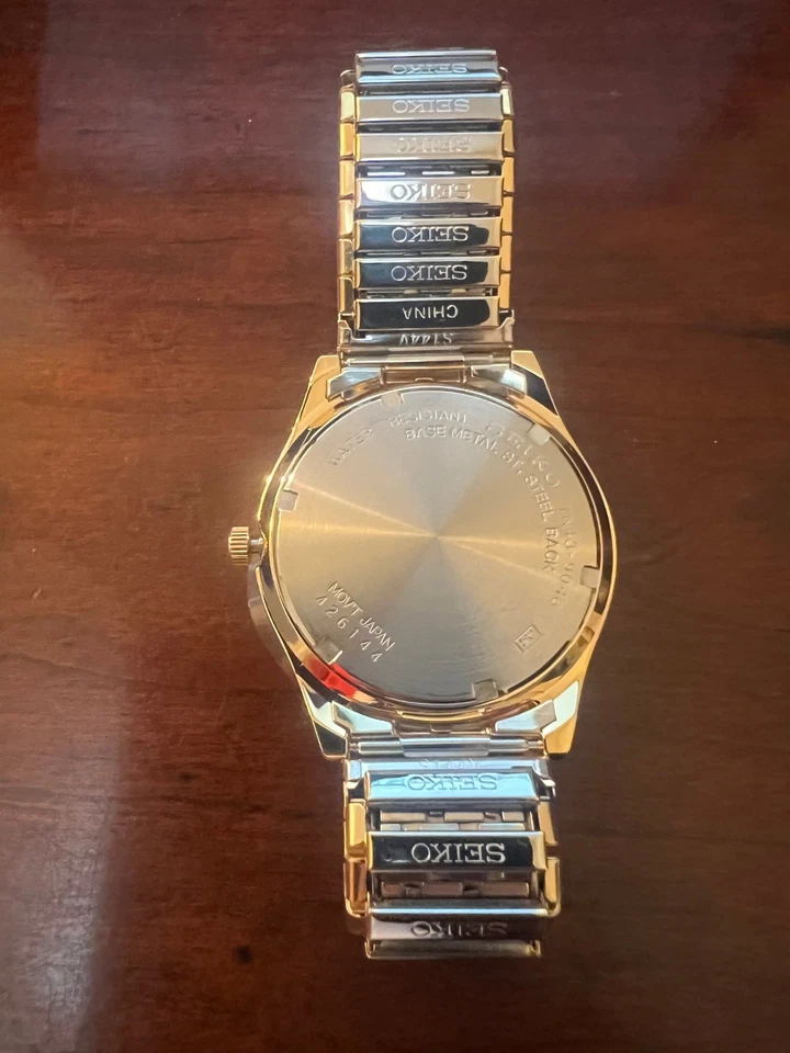 NUEVO SGF538 Seiko Railroad Aprobado Reloj Pulsera Campo Foto 4 de 4
