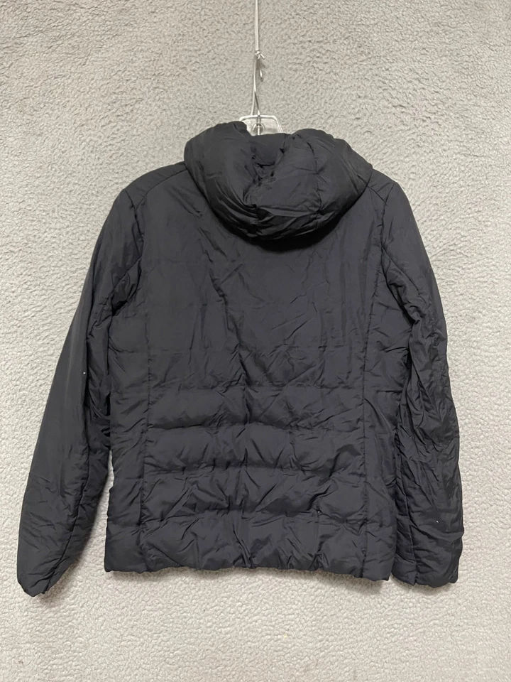 Chaqueta Uniqlo Mujer Talla Pequeña Negra Plumón Puffer Ligera Embalable Foto 3 de 4