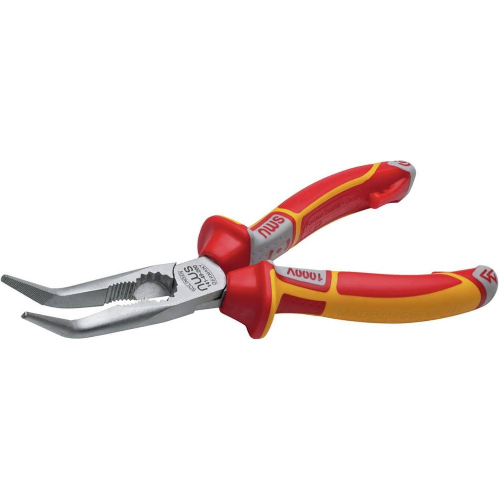 Pince plate à becs ronds NWS 141-49-VDE-170 de 170 mm en acier