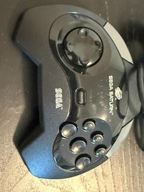 Sega Saturn MK-8000A Console Lot W/ Controller Cables w/ 3 games tested&working