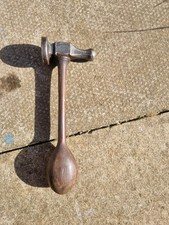 rare Collectable lovely Vintage - Leather Working Hammer - Cobblers Tool - 