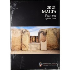 [#136861] Malta, Set 1 ct. - 2 Euro, BU, 2021, MDP, MS(65-70)