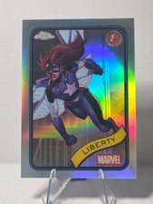 LIBERTY #198 2025 Topps Chrome Marvel SILVER Refractor