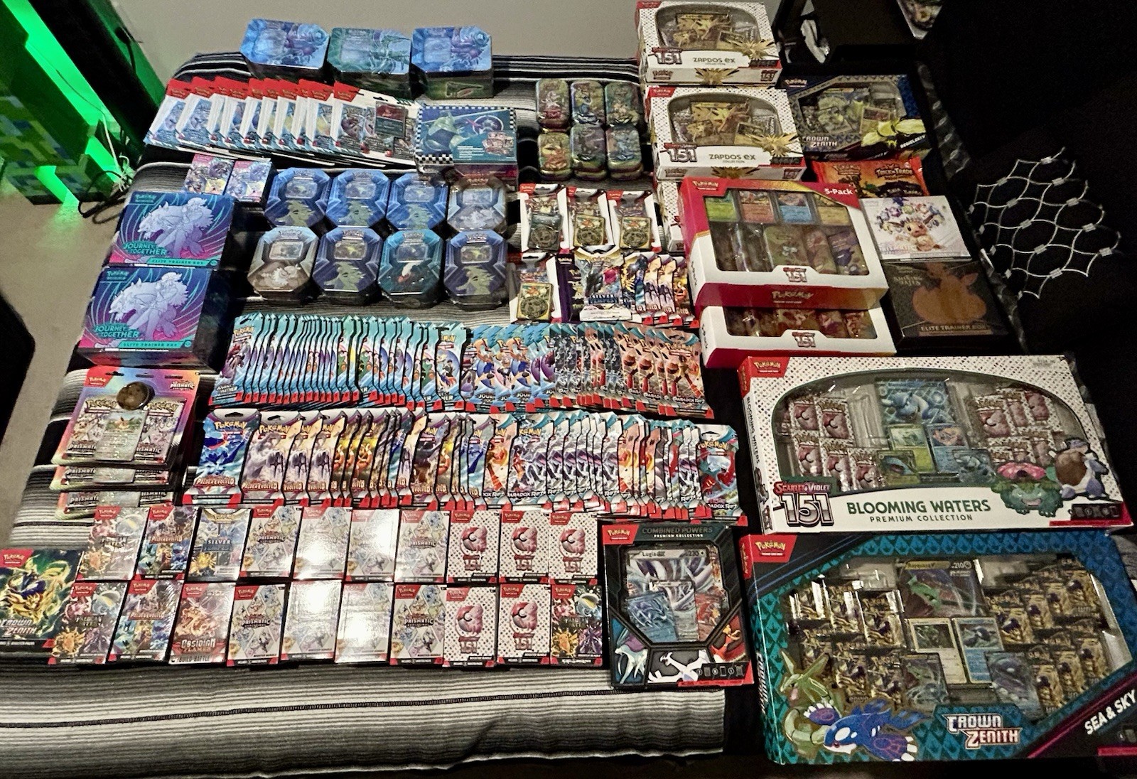 Sealed Pokemon TCG collection