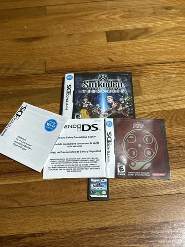 Suikoden: Tierkreis (Nintendo DS, 2009) CIB Complete Authentic & Working