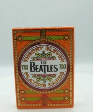 The Beatles Premium Playing Cards - Orange theory11 - FAST WORLDWIDE SHIPPING