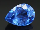 NATURAL MINE - PEAR CORNFLOWER BLUE CEYLON SAPPHIRE 1.52 CTS.
