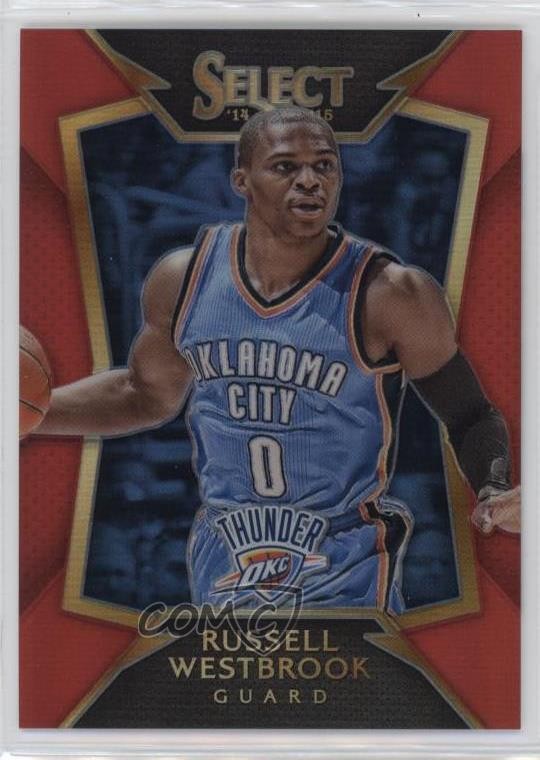 2014-15 Panini Select Concourse Red Prizm /149 Russell Westbrook #78 19k8