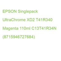 Epson 5LB Singlepack Ultrachrome XD2 T41R340 Magenta 110Ml C13T41R34N (871594672