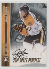 2014 ITG Draft Prospects Auto Gold /20 Nikolay Goldobin #A-NG2 Auto 9cf