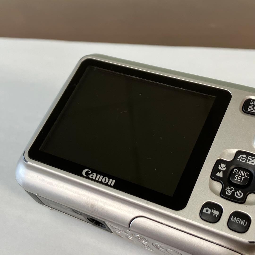 Canon PowerShot A495 Silver Compact Digital Camera Tested Working
