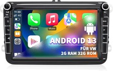 Autoradio Android 13 per VW Volkswagen Beetle Skoda Octavia Golf Touran Passat..