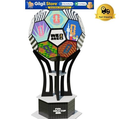 Official FIFA World Cup 3D Puzzle Trophy - Ideal Gift for Soccer Fans | Ages 8+