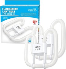 Elpine 2-Pin 2D 28W Fluorescent Light Bulb - Energy Efficient, Long Life, 2-Pin