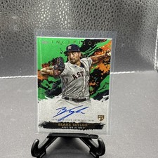 2021 Topps Inception Blake Taylor Rookie Emerging Star Auto Autograph Green /125
