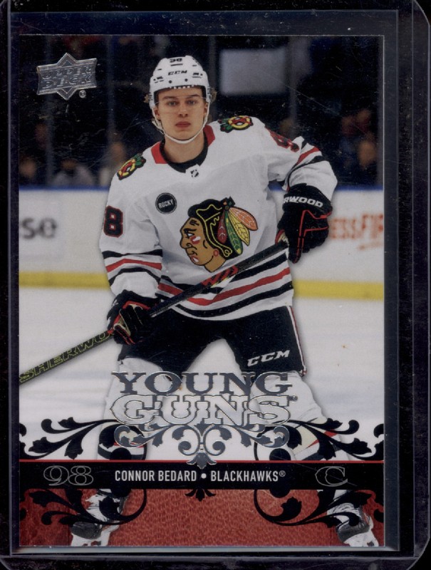 2023-24 Extended Series Connor Bedard Young Guns Retro Rookie #T-47 RC