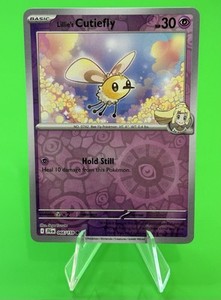 ⭐️Pokemon Lillie's Cutiefly S & V Journey Together Reverse Holo Common 066/159⭐️