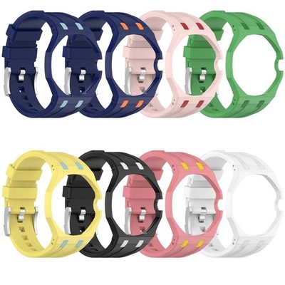 Octagon PC Mod Kit Case Band Fo Swatch Royal Pop Integrated Cover Silicone Band