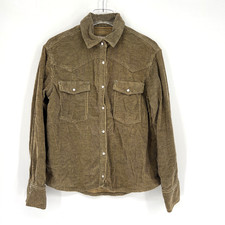 We The Free Hideaway Cord Shirt Womens L West...