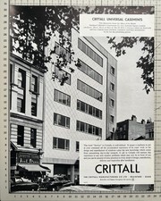 Crittall Windows - Braintree Essex -  1956 Cutting 345