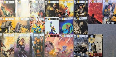 JUDGE DREDD 21 Comic Lot #1-3 5-11 13 15 16 21 Anderson #2 3 4 & More IDW 2012