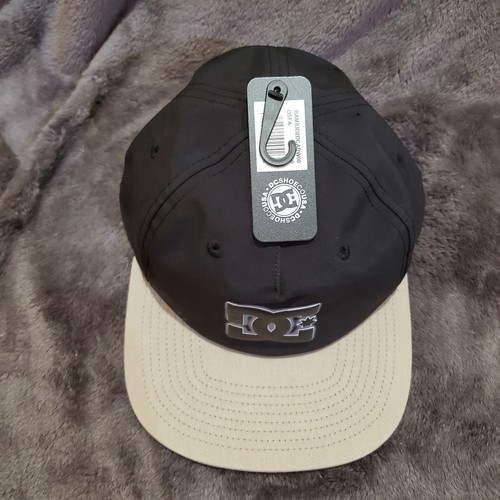 DC Shoes Strapback Baseball Cap Mütze schwarz grau Skateboard Bekleidung - Bild 2 von 9
