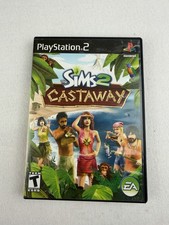 Sims 2 Castaway Sony PlayStation 2 PS2 - No Manual Tested