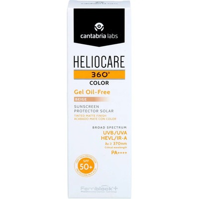 Heliocare 360° Color Gel Oil-free Beige 50ml - PZN 13922296