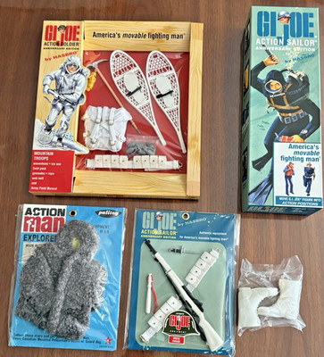 Hasbro GI Joe 12'' 40th Action Sailor + Accessory Sets Deep Freeze Polar Bundle