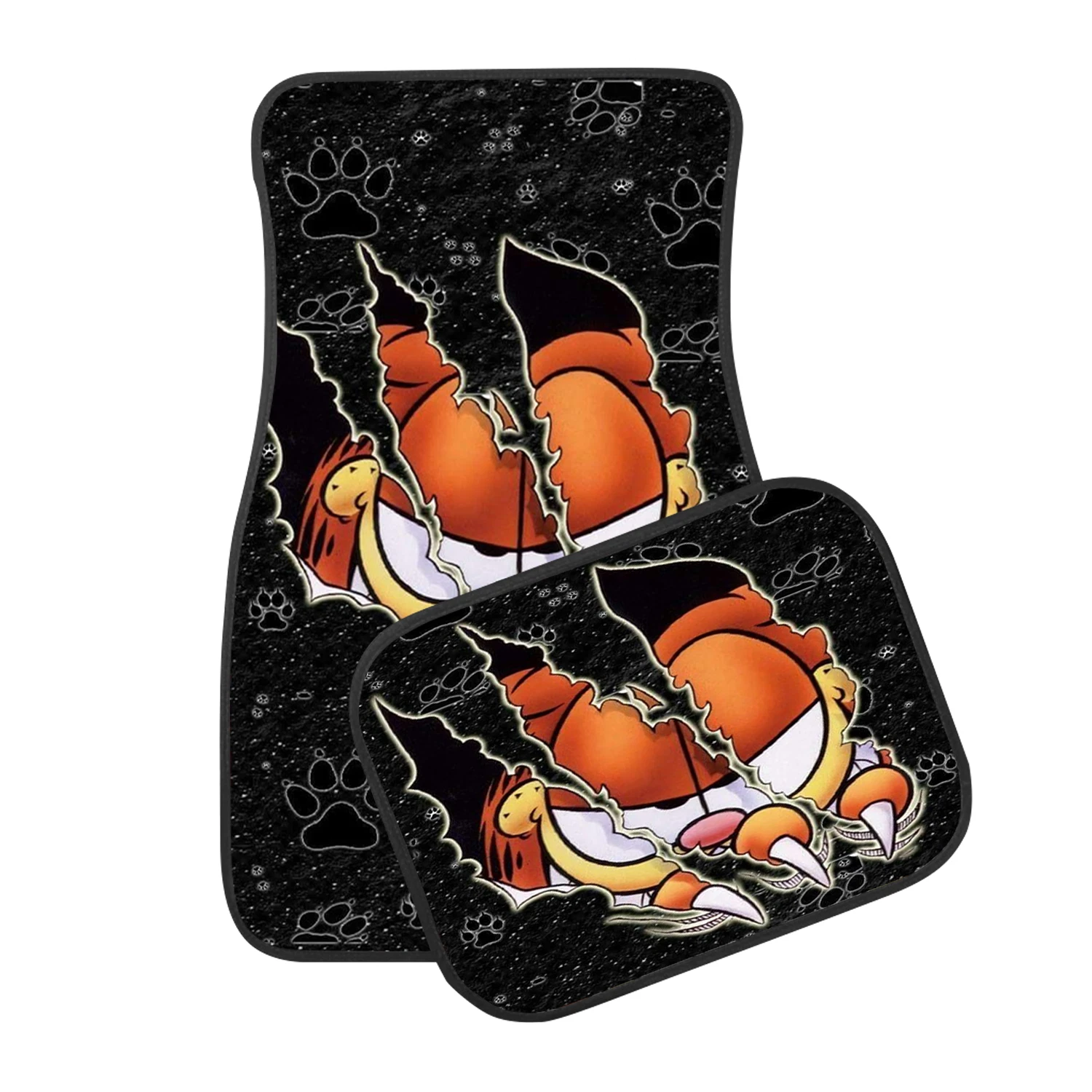 Garfield Claw Car Floor Mats, Cartoon Cat Auto Accessories