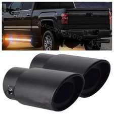 2x For Toyota Tacoma Trd Exhaust Pipe Tip Rear Tail Throat Muffler Tailpipe Us