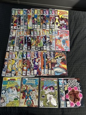 Silver Surfer Vol. 3 Lot Of 45 With Annuals (Marvel 1988) (READ DESC)