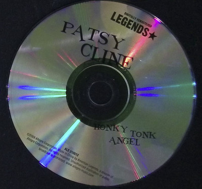 Honky Tonk Angel by Patsy Cline - Allegro Corp Disc Only, No Case No Tracking