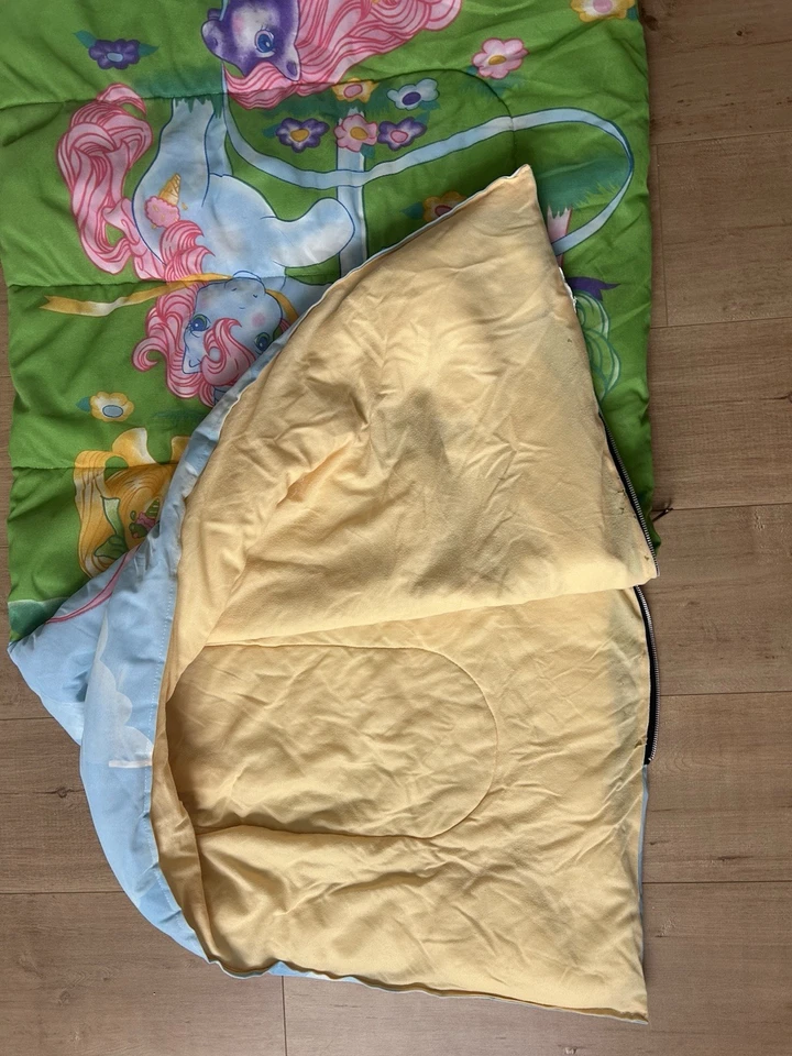 My Little Pony Sleeping Bag Blanket Vintage Hasbro 1983 - Image 3 of 4